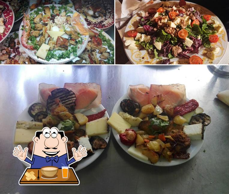 Platti al Ristorante La Vite