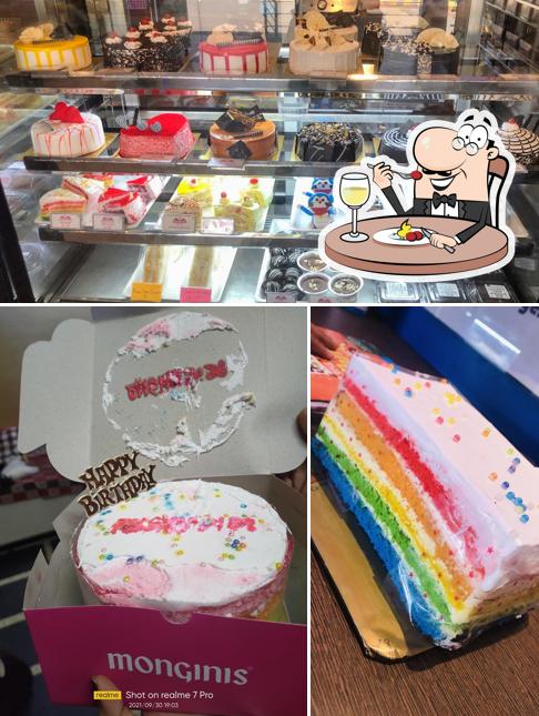 Food at Monginis Cake Shop