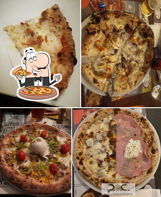 Scegli tra le svariate varianti di pizza
