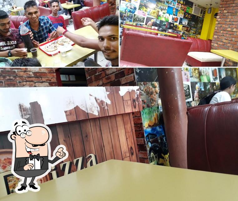 The interior of Pizza Treat