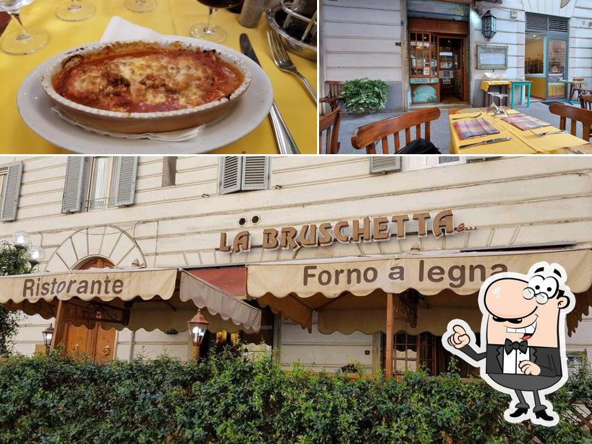 La immagine della interni e cibo di La Bruschetta e… (Via Veneto)