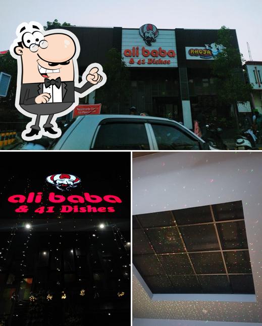 The exterior of Alibaba & 41 Dishes