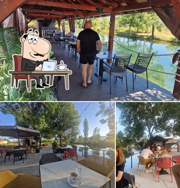 Gli interni di Bufet BRANA