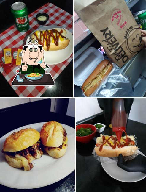 Platos en Hot dog da tuca
