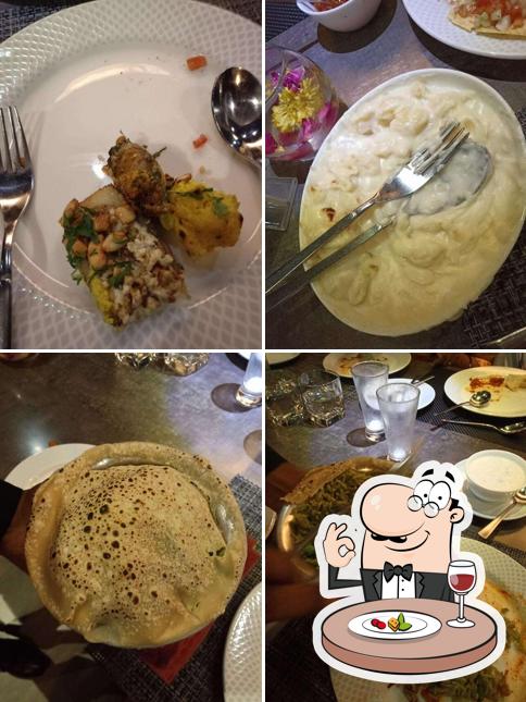 Food at World Cuisine Restaurant