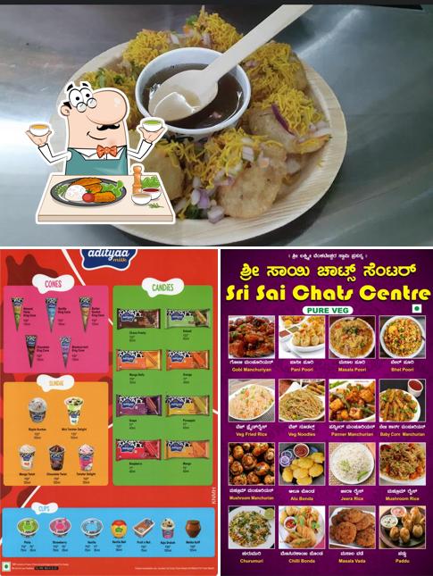 Food at Sri Sai Chats & Chinese Hotel