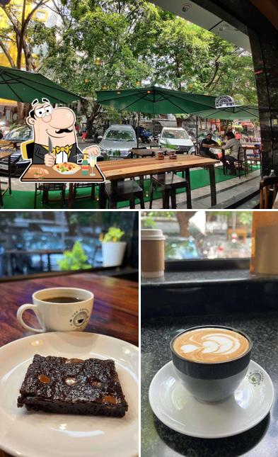 The photo of food and interior at The Coffee Affair