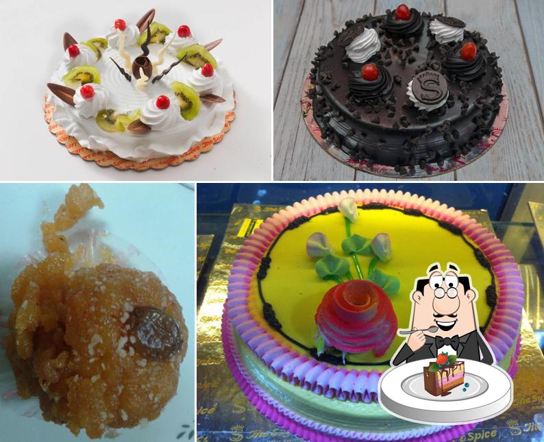 Chocolate cake at The Sugarr & Spice