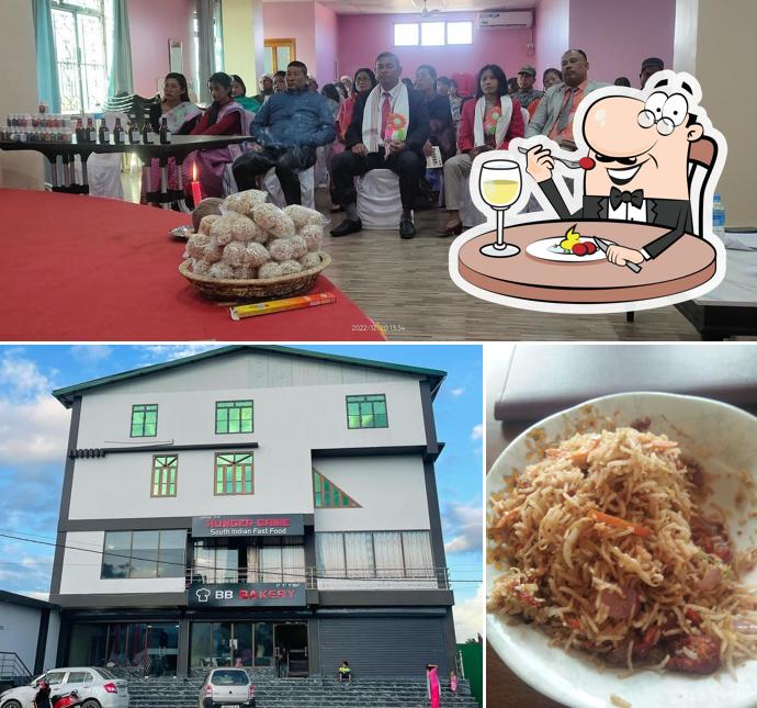 This is the image displaying food and exterior at BB Bakery