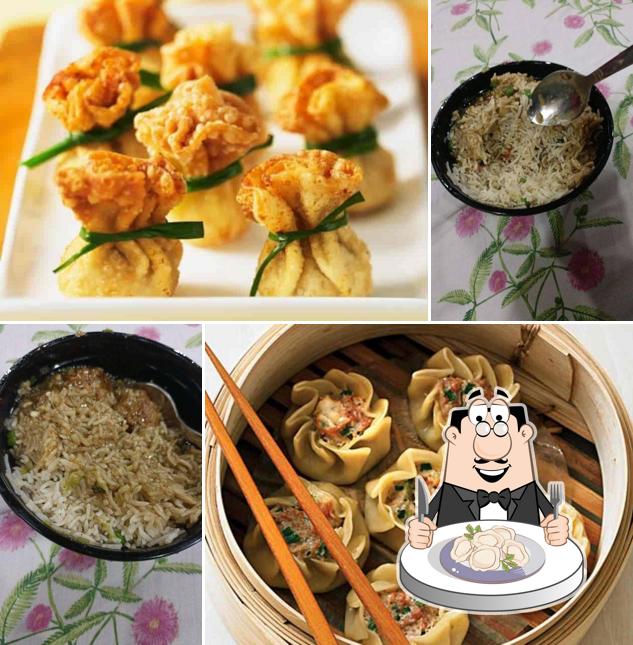 Dumplings at Baos & Dimsums - Asian Street Kitchen