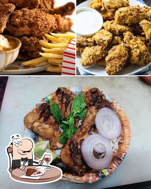 Order meat meals at LA AZURE