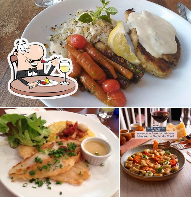 Comida em Condimento Café