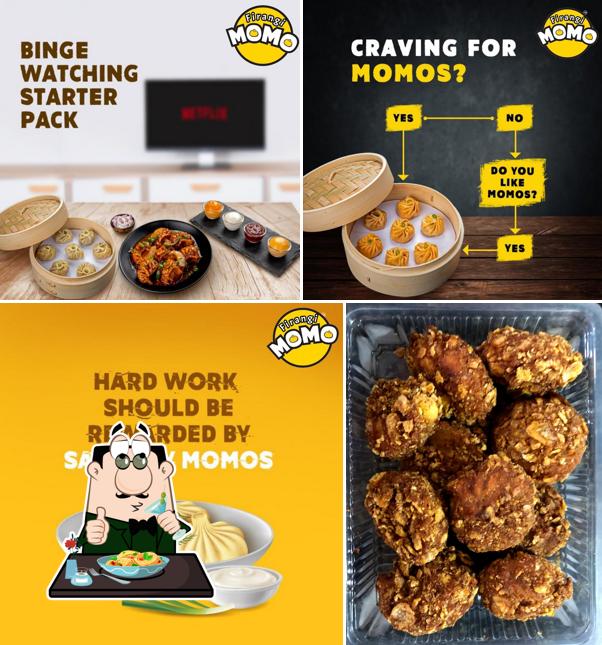Food at Firangi momos n more