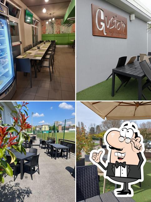 Gli interni di GUSTO Bar Bistrot Emiliano