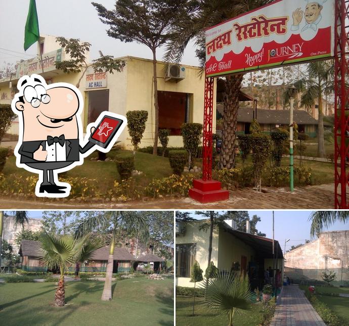 The exterior of Lakshya Restaurant