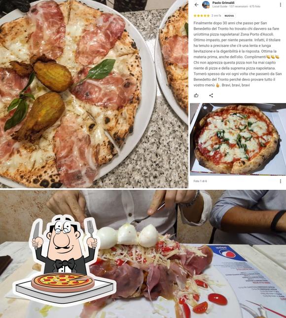 Scegli tra le svariate varianti di pizza