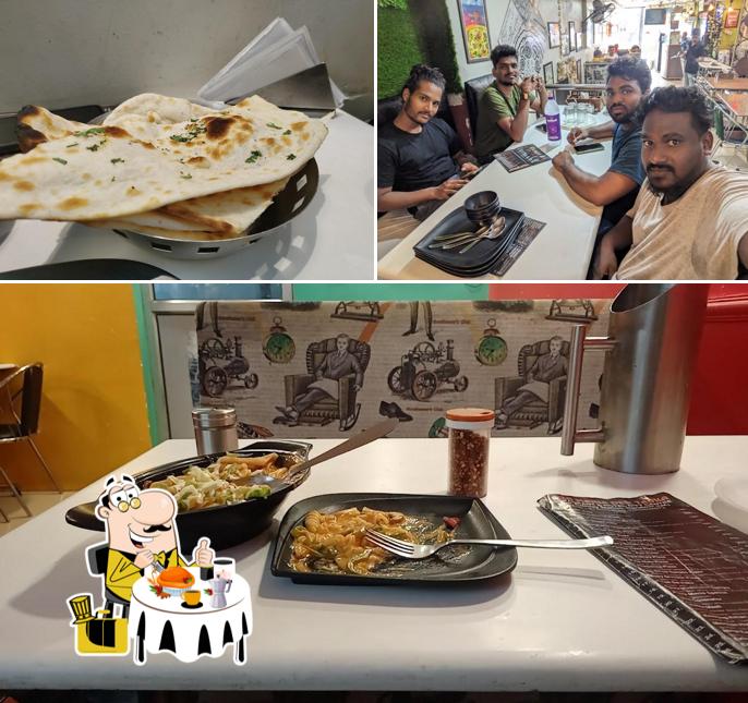 Desi tadka by sunny is distinguished by food and beverage