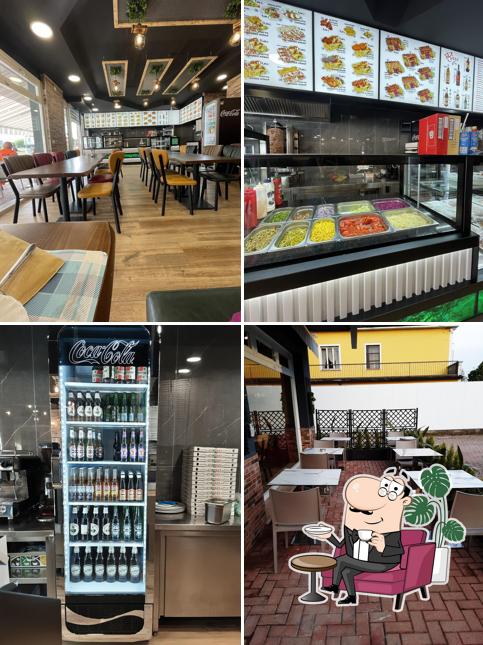 Gli interni di Anatolia Kebap Pizza Grill