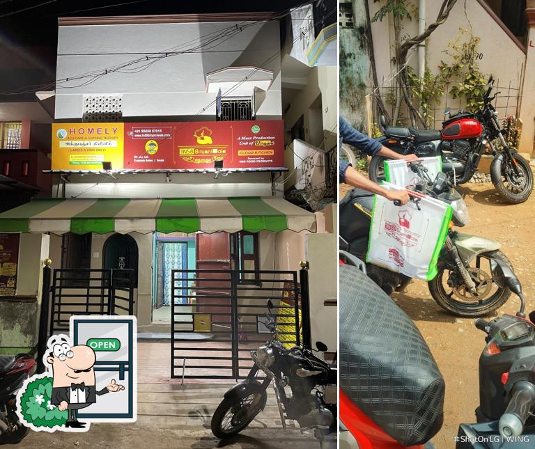 The exterior of Best Biriyani in Madurai for Online Orders TN58 BIRYANIWALA(CLOUD KITCHEN) Catering Madurai
