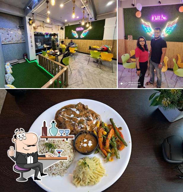 The interior of Chatbox Cafe & Bistro