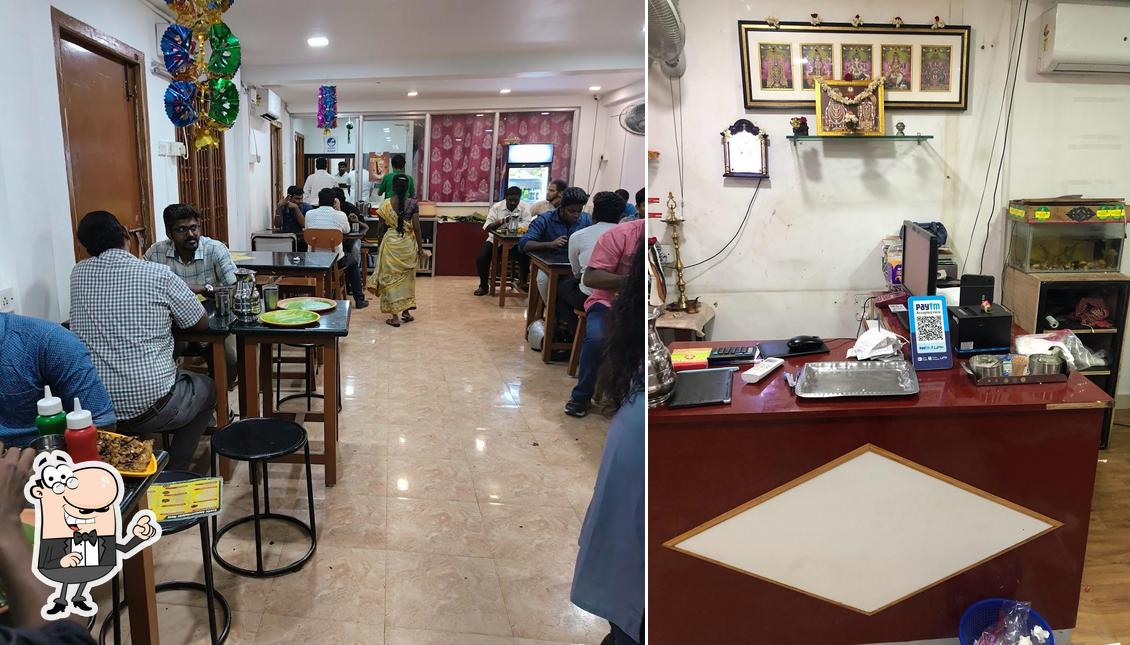 The interior of Erode Annamalaiyar Mess
