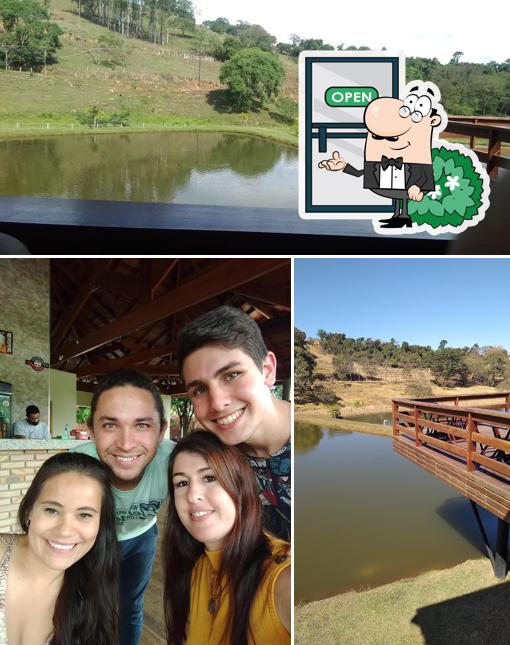 Desfrute da vista do exterior Estancia Dona Nega