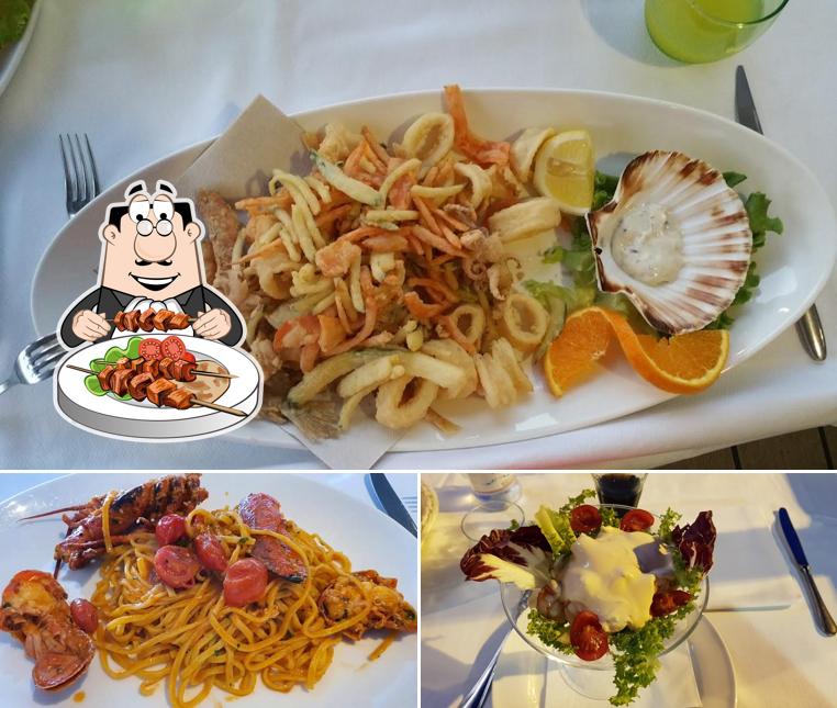 Platti al Ristorante La Baia