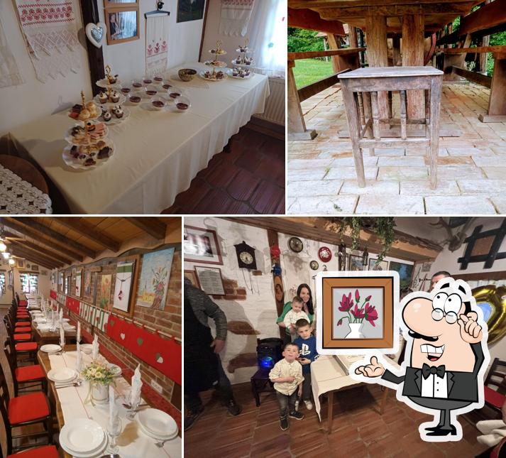 Gli interni di Stara Hiža Čibi - Restoran uz obaveznu najavu, radi sa unaprijed dogovorenim grupama
