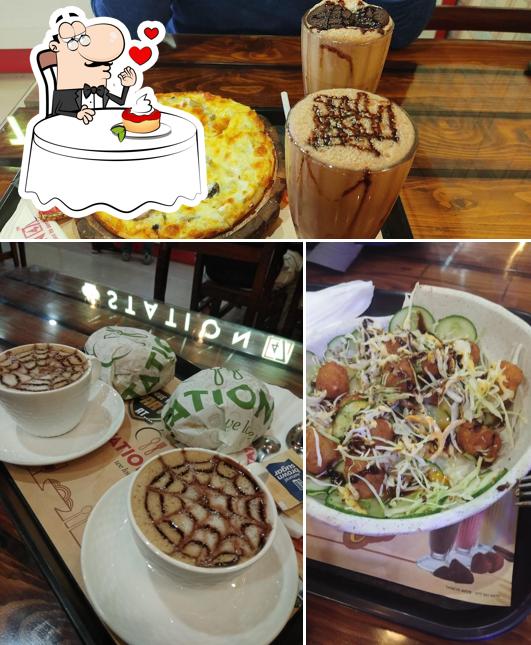 Station 47 offers a variety of sweet dishes