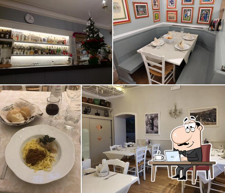 Siediti a un tavolo di Trattoria Belvedere piatti tipici carne salada