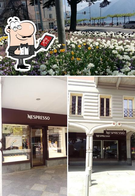Gli esterni di Nespresso Boutique