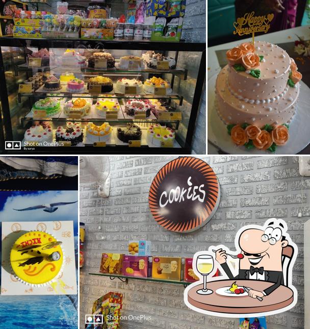 Food at Cookies The Cake Cafe