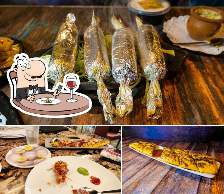 Food at Gazebo Dhaba Lonavala