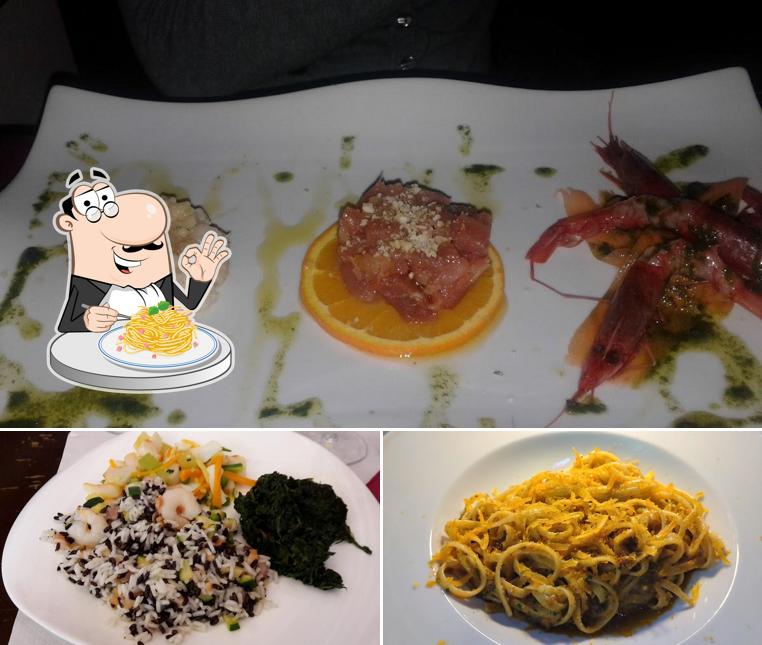 Spaghetti alla carbonara al Ristorante Rosso Veneziano Bistrot e Gourmet