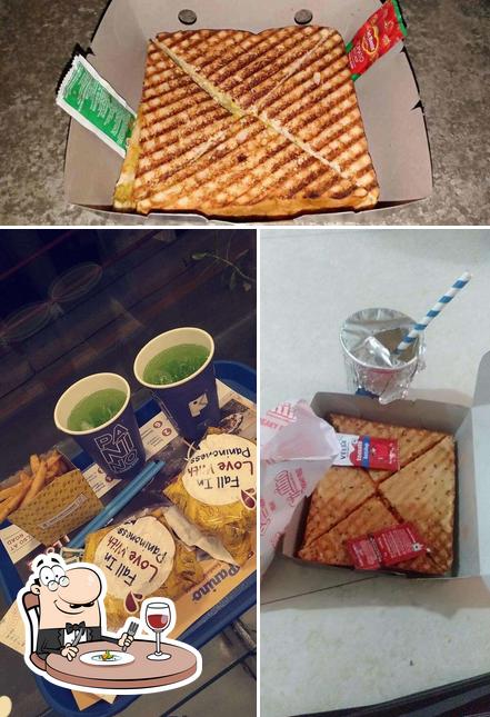 Food at Panino The Sandwich World