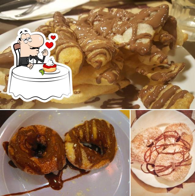 Pizzeria Gaetano Genovesi serve un'ampia selezione di dessert