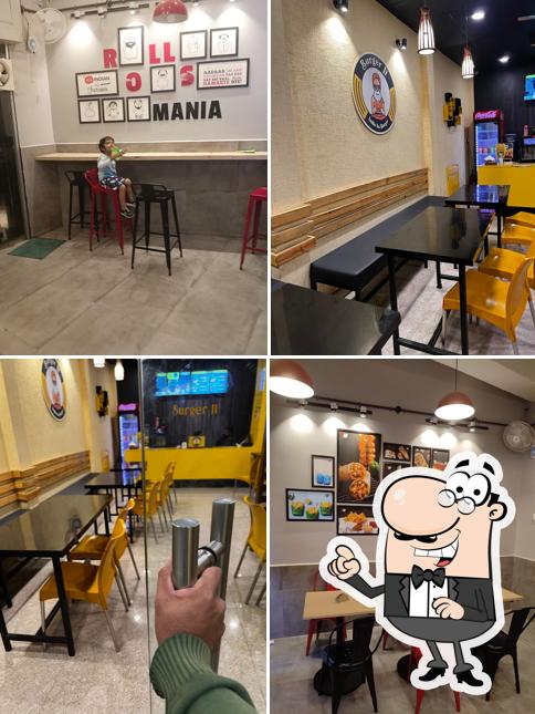 The interior of Burger Ji