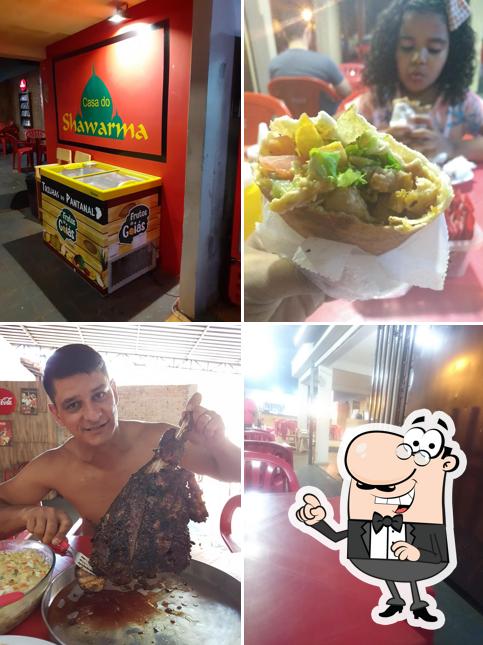 O exterior do Casa do Shawarma