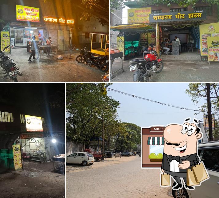 The exterior of Champaran Meat House Jamshedpur