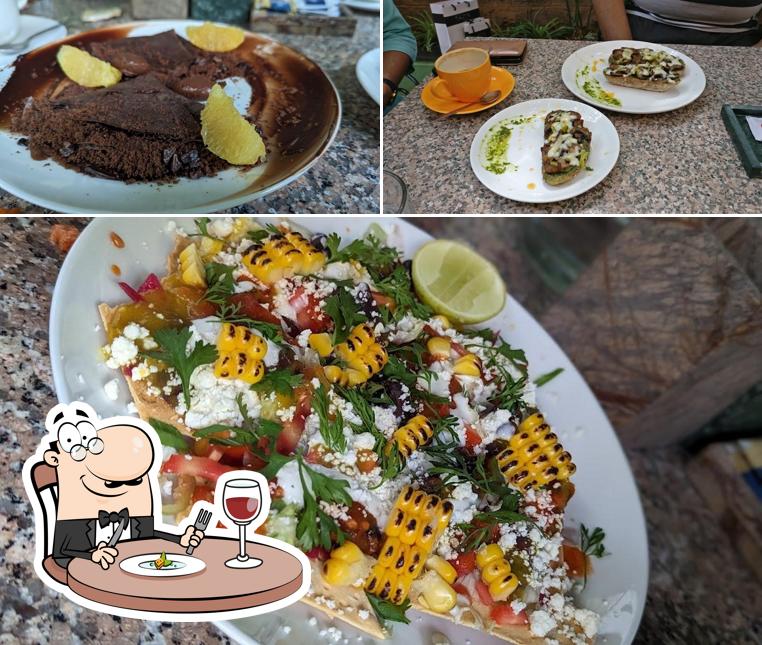 Food at Emmer bakery
