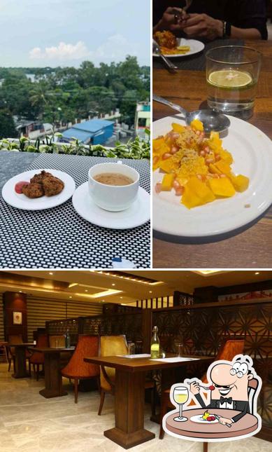 The restaurant's food and interior