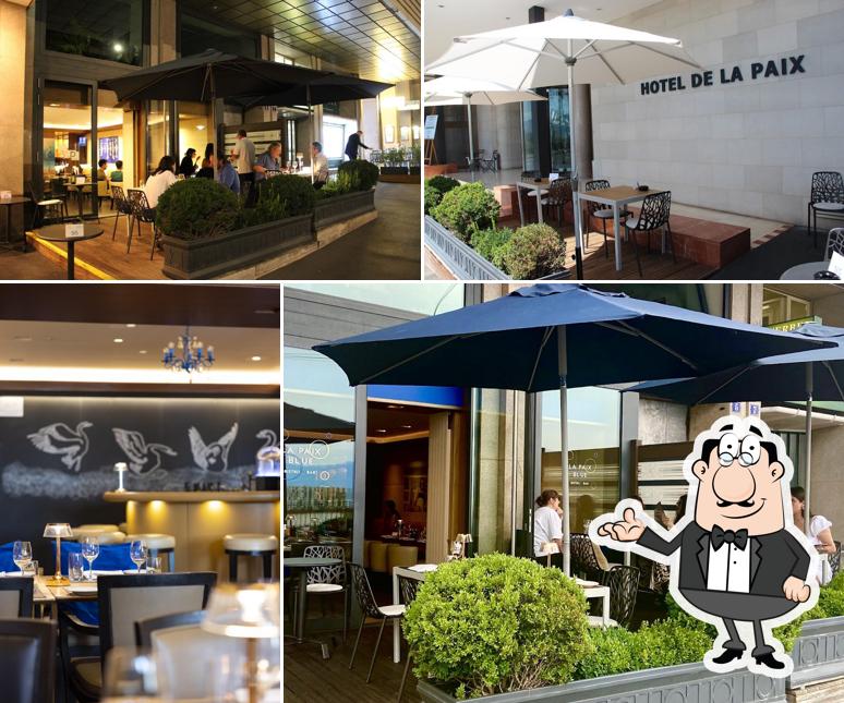 Gli interni di La Paix Blue