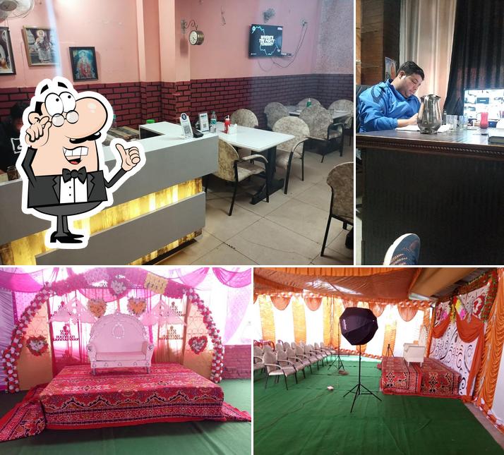 The interior of Saffron Restaurant