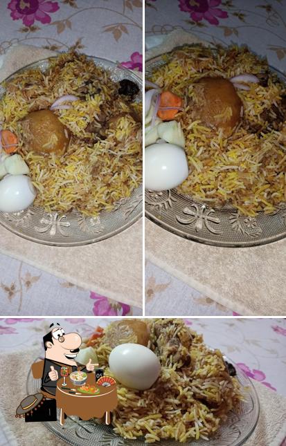 Food at Royal Biriyani Shop