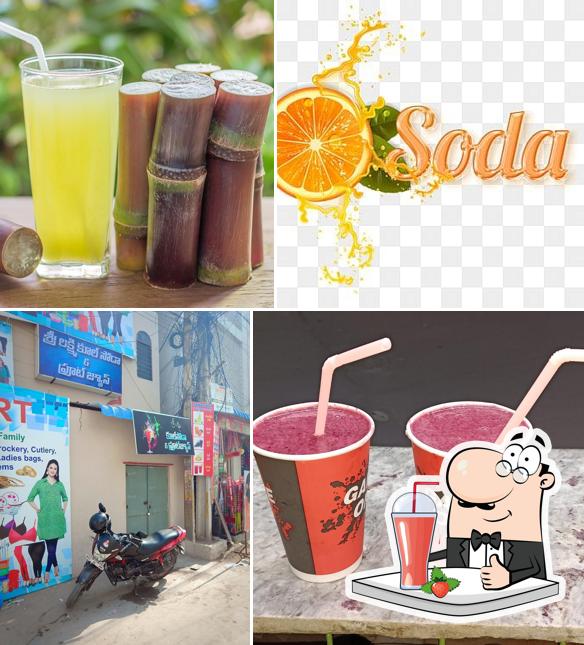 Enjoy a drink at Sri Lakshmi Cooling Soda
