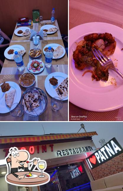 Food at T point restaurant