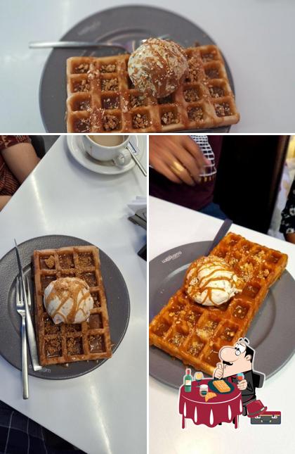 Waffles at Wolkano Creamery