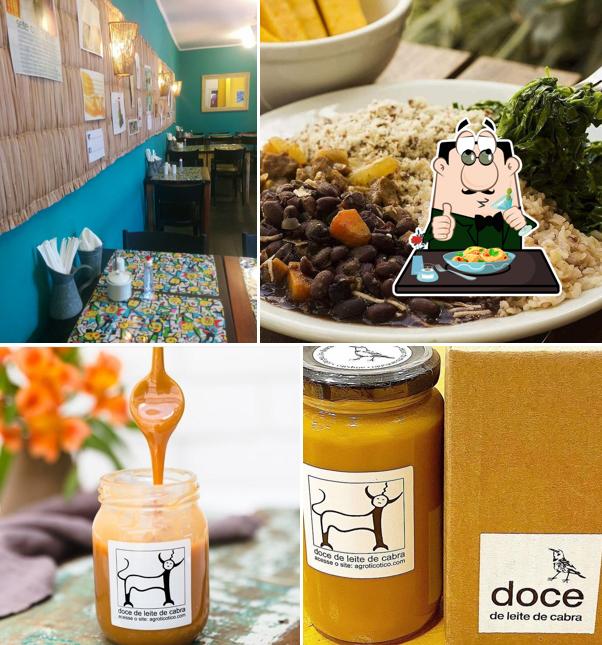 Platos en Restaurante Orange