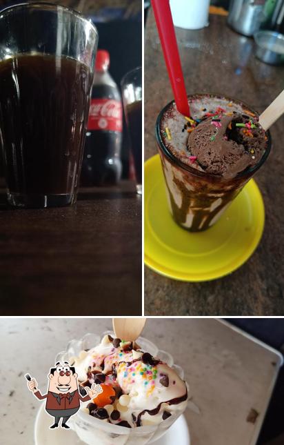 Ice cream at Tiny cafe