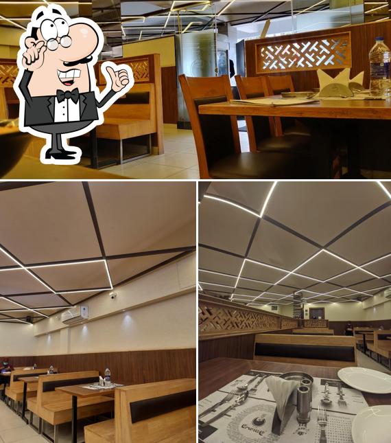 The interior of Empire Restaurant